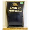 Image 1 : BANK OF MONTREAL TIN CALENDAR HOLDER