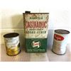 Image 2 : GR OF 3, CASTROL 1 GAL BRAKE FLUID, ELGIN MOTOR OIL- FULL, TRANS FLUID - FIBRE FULL