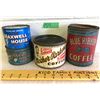 Image 1 : GR OF 4, COFFEE TINS
