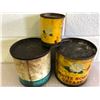 Image 2 : 3 X WHITE ROSE TINS