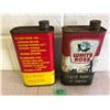 Image 2 : 2 X WHITE ROSE OUTBOARD MOTOR OIL TINS & SHAMMY