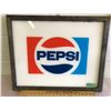 Image 1 : PEPSI PLEXIGLASS SIGN - 18" X 24"