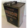 Image 2 : TEXACO VALOR MOTOR OIL 2 GAL SIZE TIN