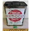 Image 1 : REDOCO 2 GAL MOTOR OIL TIN