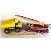 Image 2 : GR OF 2, TONKA DUMP TRUCK & FIRE TRUCK