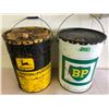 Image 1 : GR OF 2, 5 GAL OIL PAILS