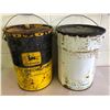 Image 2 : GR OF 2, 5 GAL OIL PAILS