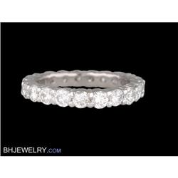 LUXURIOUS 3.15ct 14K DIAMOND ETERNITY RING