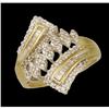 Image 1 : Fashionable .50ct. Diamond Right Hand Ring