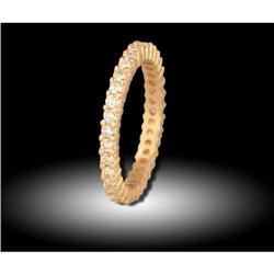 LUXURIOUS 1.00 14K GOLD DIAMOND ETERNITY RING