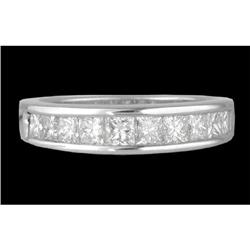 14KW Gold Channel Set 1.00ct  Diamond Wedding B