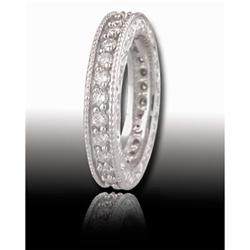 14K Gold 1.00ct.of G/SI-1 DIAMOND ETERNITY RING