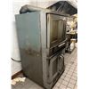 Image 2 : 2 BAKERS PRIDE STAINLESS STEEL DOUBLE DOOR CONVECTION OVENS 38" X 38" X 32"