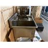 Image 3 : STAINLESS STEEL SINGLE BAY WASH SINK WITH RUN OFF