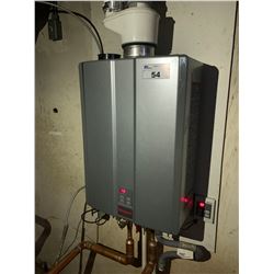 RINNAI COMMERCIAL TANKLESS HOT WATER HEATER WITH JOHN WOOD JW5225-RCP 119 GALLON STORAGE TANK