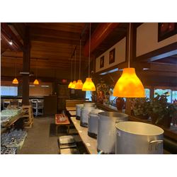 ALL TRACK & PENDANT LIGHTING IN UPPER RESTAURANT APPROX 18