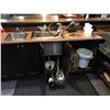 Image 1 : SMALL STAINLESS STEEL BAR SINK & SODA DISPENSER WITH COMPRESSORS & SPRAY NOZZLE