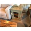 Image 2 : PAIR OF PAINTED GREY SINGLE DOOR SIDE TABLE
