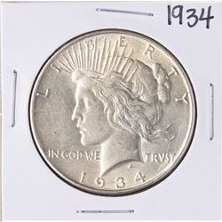 1934 $1 Peace Silver Dollar Coin