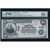 Image 1 : 1902 $10 Commercial National Bank Note PMG 65EPQ