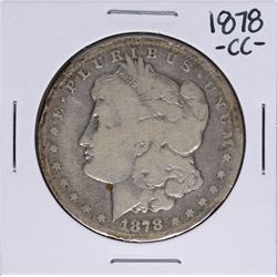 1878-CC $1 Morgan Silver Dollar Coin