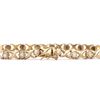 Image 2 : Plated 18KT Yellow Gold 0.21ctw Diamond Bracelet