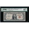 Image 1 : 1935A $1 Hawaii Silver Certificate PMG 67EPQ