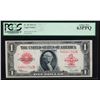 Image 1 : 1923 $1 Legal Tender Note PCGS 63PPQ
