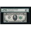 Image 1 : 1928 $20 San Francisco Federal Reserve Note PMG 67EPQ