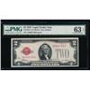 Image 1 : 1928 $2 Legal Tender Note PMG 63EPQ