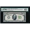 Image 1 : 1934 $10 San Francisco Federal Reserve Note PMG 65EPQ
