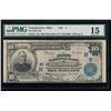 Image 1 : 1902 $10 Youngstown National Bank Note PMG 15
