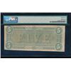 Image 2 : 1864 $5 Confederate States of America Note PMG 25