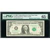 Image 1 : 1995 $1 Repeater Serial Federal Reserve Note PMG 65EPQ