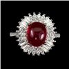 Image 1 : Oval Red Ruby 10x8 MM Ring