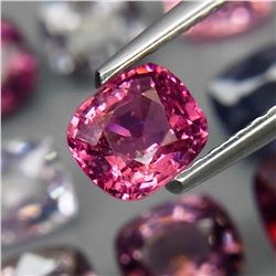 Natural  Fancy Color Burma Spinel 9Pcs/7.00Ct.