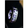 Image 3 : Stunning Amethyst Eternity Band 45.25 Carats