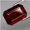 Image 1 : Natural Red Spessartite Garnet 4.95 Cts - Untreated