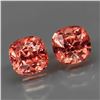 Image 1 : Natural Padparadsha Burma Spinel Pair - Untreated