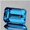 Image 1 : Natural AAA Fire Swiss Blue Topaz 22x15 MM - FL