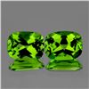 Image 1 : Natural AAA Green Peridot Pair {Flawless-VVS}