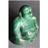 Image 5 : ANTIQUE MUSEUM SIZE CERTIFIED HAND CARVED JADE BUDDHA