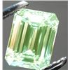 Image 1 : DAZZLING SPARKLING 3.88 CT MINT GREEN DIAMOND