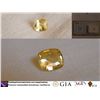 Image 1 : Vivid Yellow Sapphire, unheated, fine cut, GIA 1.71 ct