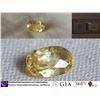 Image 1 : Vivid Yellow Sapphire, unheated, fine cut, GIA 2.03 ct
