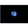 Image 2 : Smokey Sky-Blue Sapphire, Ceylon, hand cut 1.73 ct