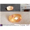 Image 1 : Bi-Color Orange/Red Ruby-infused Sapphire 4.92 ct
