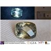 Image 1 : Green/Blue Metallic Sapphire, unheated, GIA 2.46 ct