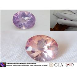 Pastel "padparadscha-like" premium Sapphire 1.46 ct