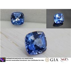 Vivid Cornflower Blue Sapphire fine handcraft 0.87 ct